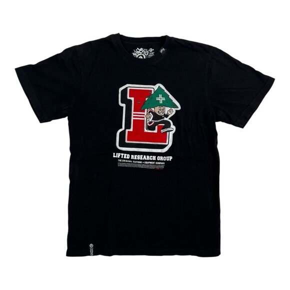 Vintage LRG Lifted Research Group T-Shirt Size Medium Running Tree Y2K - Picture 1 of 10